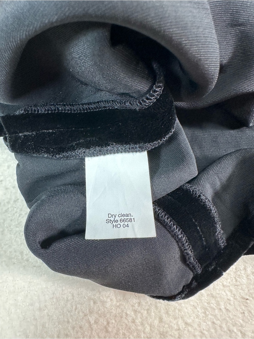 J. Crew Women’s Black Velvet Spaghetti Strap Camisole Whimsigoth Size 12 - Picture 7 of 7